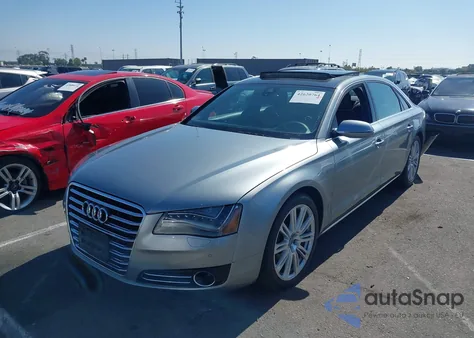 2012 Audi A8 L 4.2 from USA, damaged, VIN WAURVAFD0CN001341